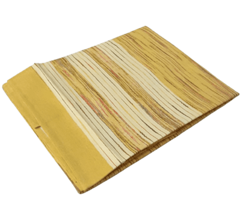 Mantelería rayas amarillas 150 x 150 - 2