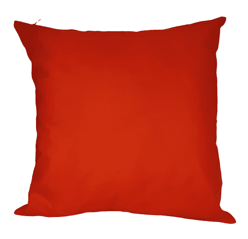 Funda cojín rojo coche 45 x 45 - 2