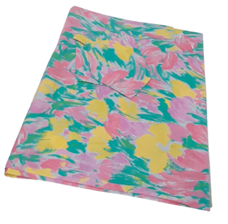 Mantelería Monet rosa 160 x 160