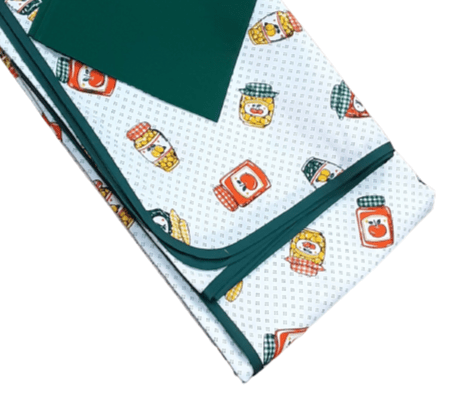 Mantel verde tarros 160 x 250 - 2