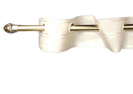 Cinta de agujeros beige