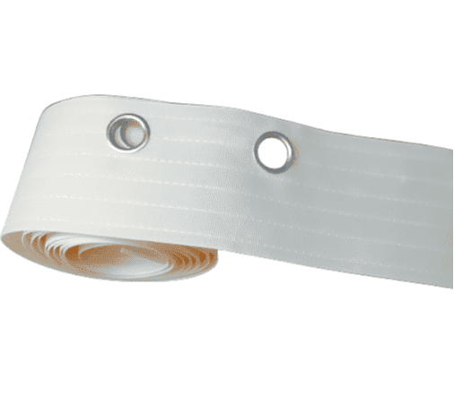 Cinta de agujeros beige - 1