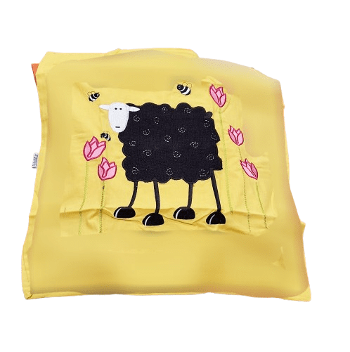 Funda Nórdica infantil naranja bordada - 1