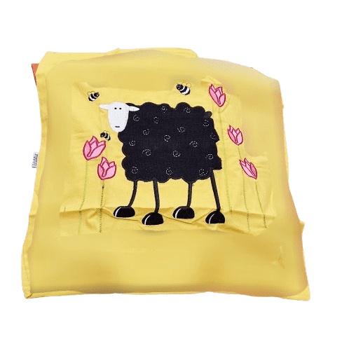 Funda Nórdica infantil naranja bordada - 3