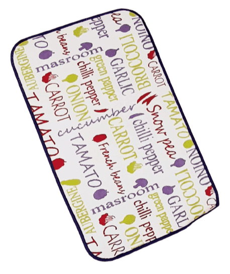 Alfombra antideslizante cocina letras - 1