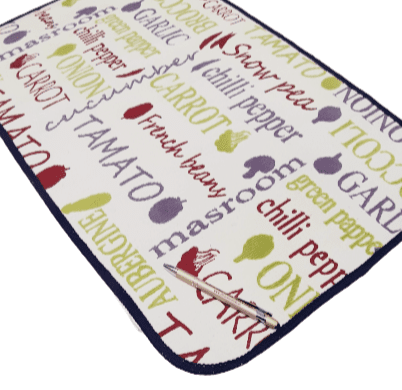 Alfombra antideslizante cocina letras - 2