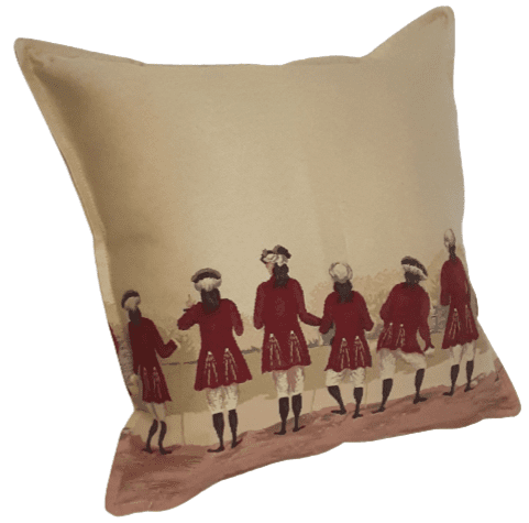 Funda cojín casaca roja - 2