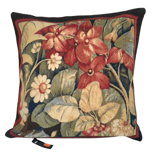 Fundas cojines tapiz flores 50 x 50