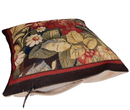 Fundas cojines tapiz flores 50 x 50 - 4