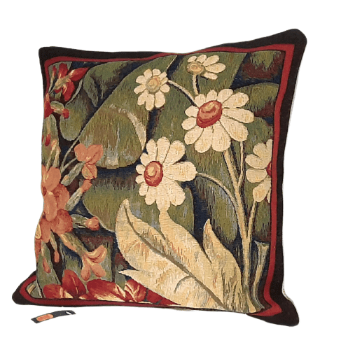 Fundas cojines tapiz flores 50 x 50 - 5