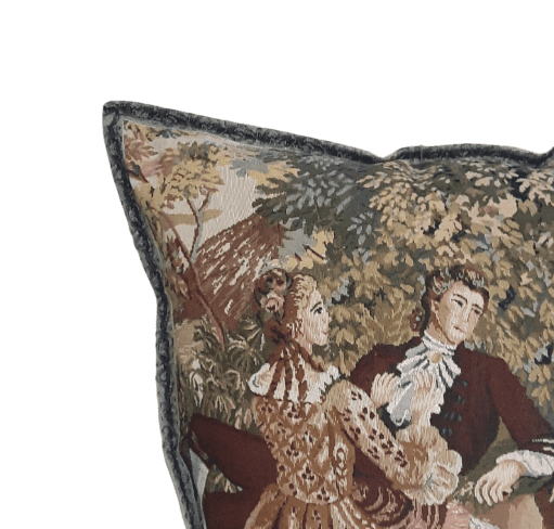 Funda cojín tapiz flauta 40 x 40 - 1