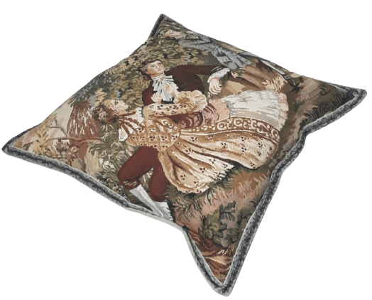 Funda cojín tapiz flauta 40 x 40 - 2