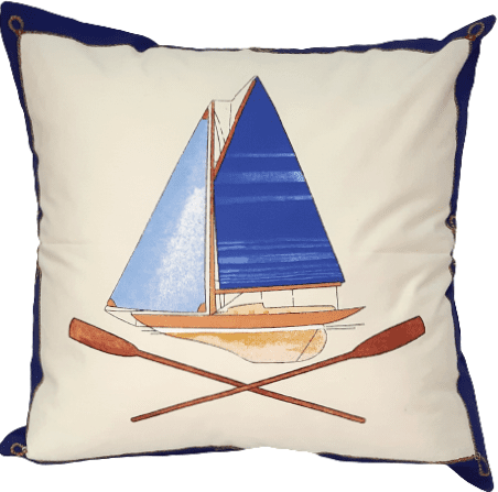 Funda cojín barco 50 x 50