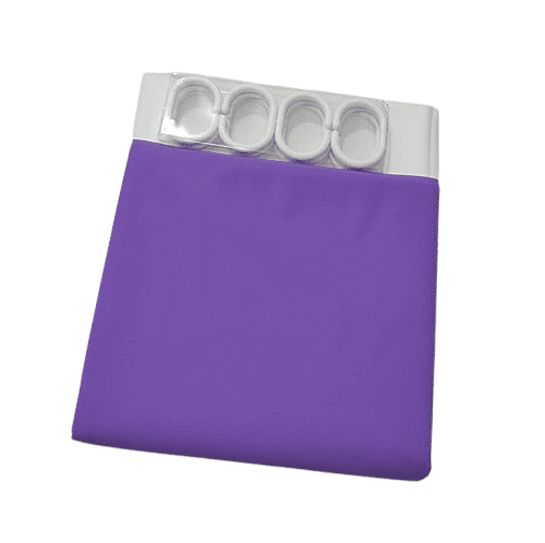 Cortina de baño pvc fuerte morada - 2
