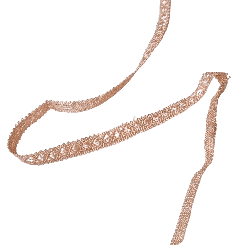 Galón estrecho salmón claro - 1