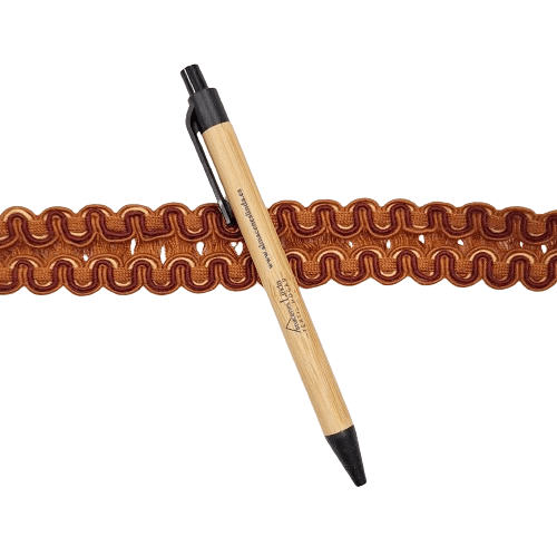 Galón doble de algodón teja - 1