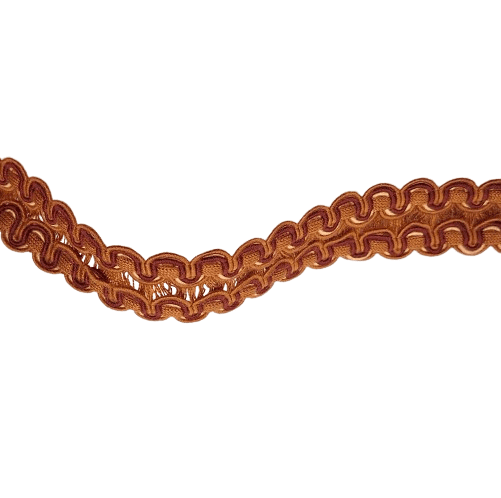 Galón doble de algodón teja - 2