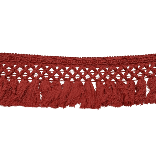 Puntilla Flecos teja rojizo - 1