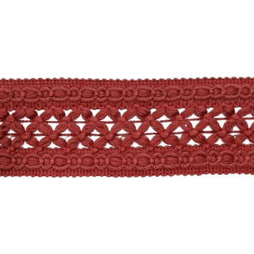 Entredós teja rojizo