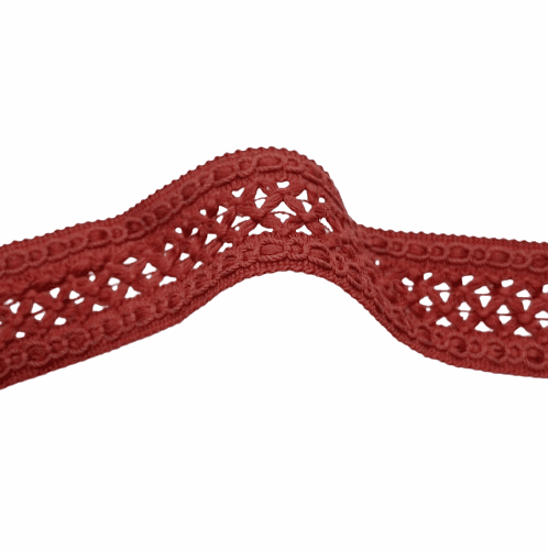 Entredós teja rojizo - 2