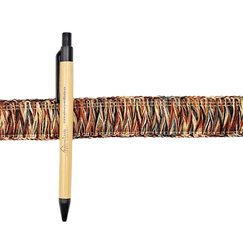 Flecos de espumillón multicolor granate