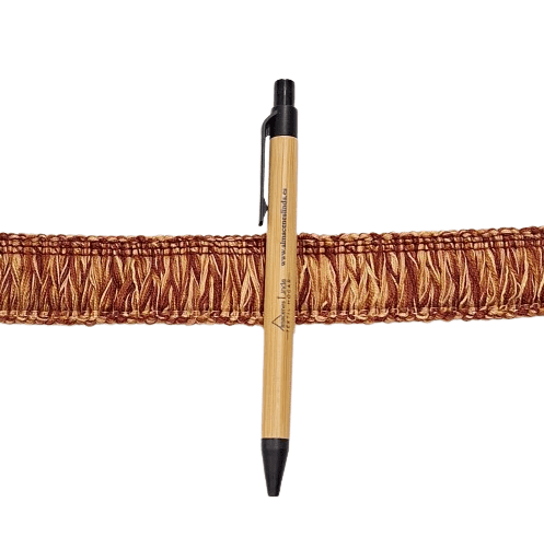 Flecos espumillón teja