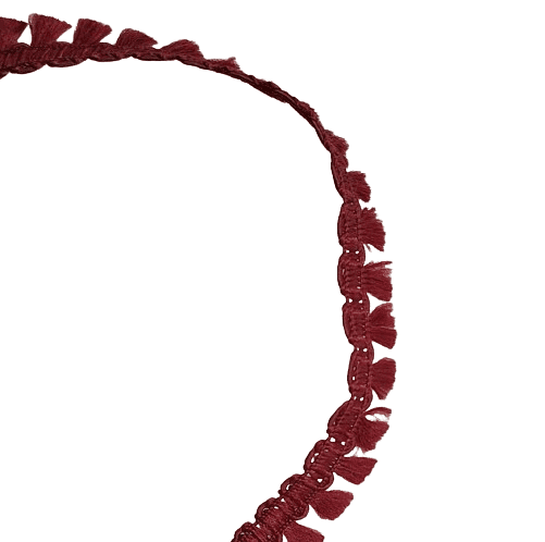 Flecos granate burdeos - 2