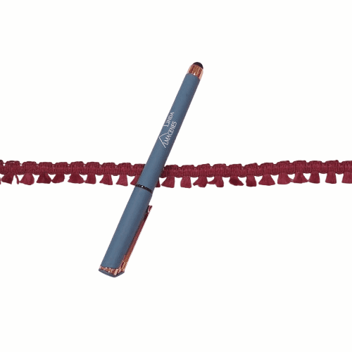 Flecos pequeños granate burdeos - 3