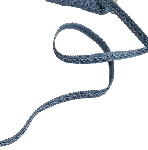 Galón estrecho azul claro - 3