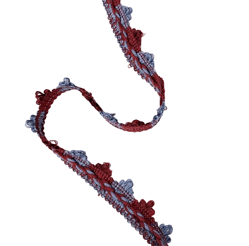 Galón azul lila y granate - 2