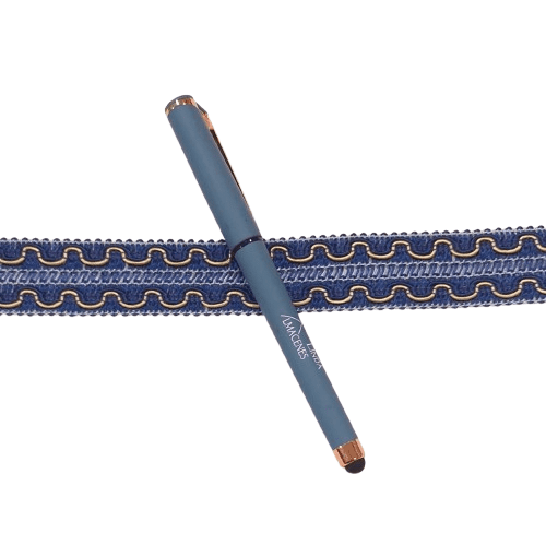 Galón brillante azulón y amarillo - 3