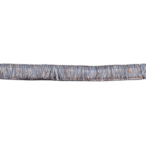 Pasamanería Flecos azul con granate - 3