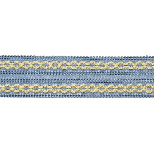 Galón doble azul celeste rombo amarillo - 2