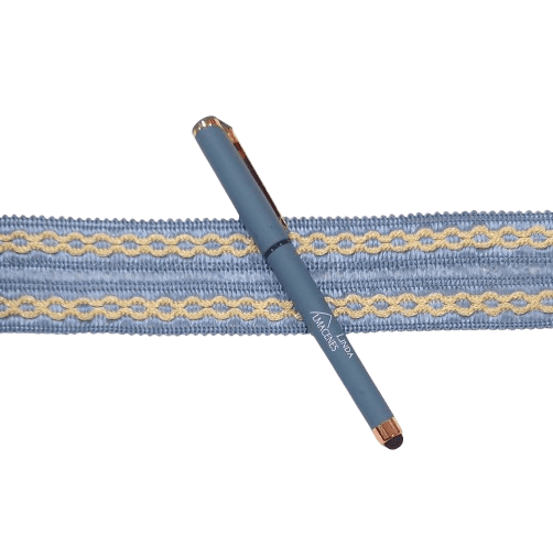 Galón doble azul celeste rombo amarillo - 3