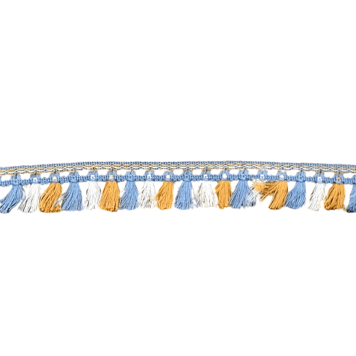 Flecos azul, amarillo y crudo - 4