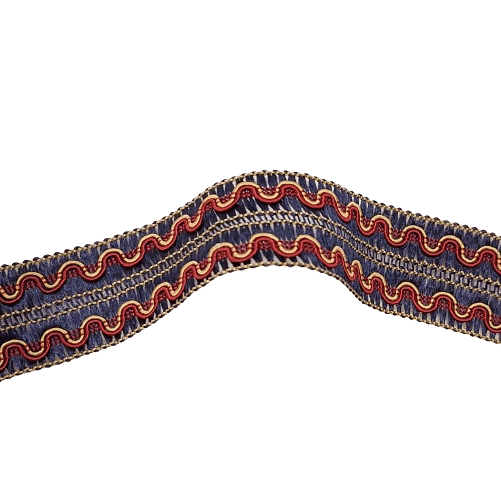 Galón azul y amarillo