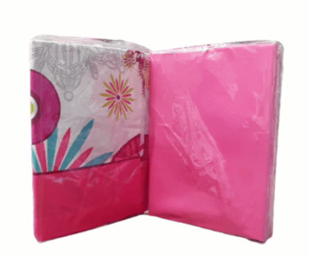 Juego de sábanas microfibra fucsia. Cama: 90, 135 - 2