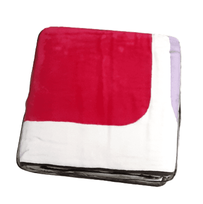 Manta terciopelo cuadros cama 135 - 2