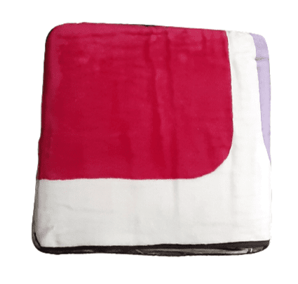 Manta terciopelo cuadros cama 135 - 4