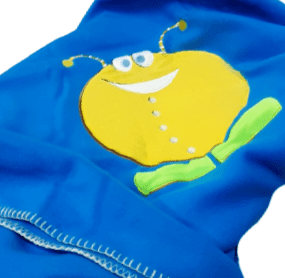 Mantas polares bordadas 140 x 190