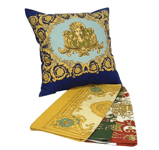 Fundas cojines clasicos medallon 50 x 50