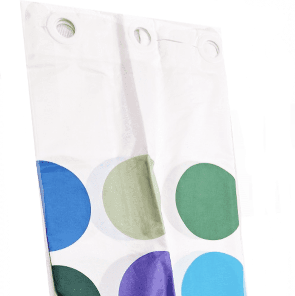 Cortina de baño círculos ollaos mágicos - 1