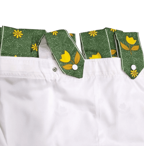 Cortina baño tulipanes - 1