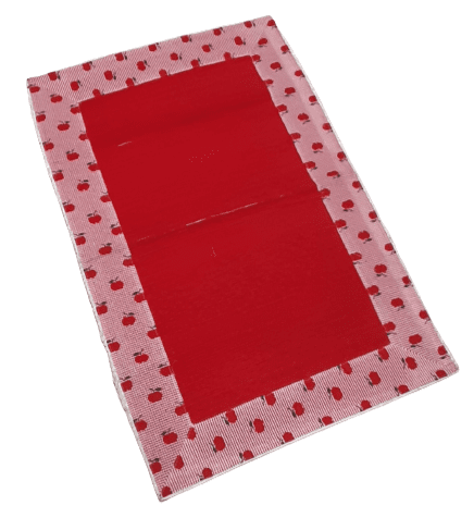 Alfombra manzanas rojas 60 x 100