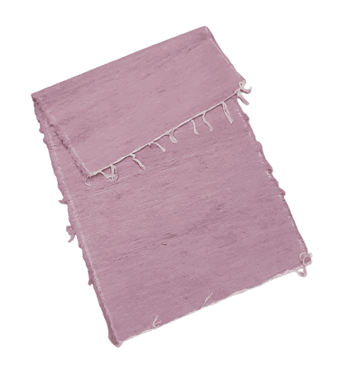 Alfombra Jarapa malva 70 x 120