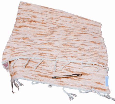 Alfombra Jarapa salmón 70 x 120 - 2