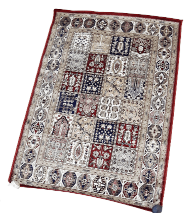 Alfombra belga pachwork 100 x 140