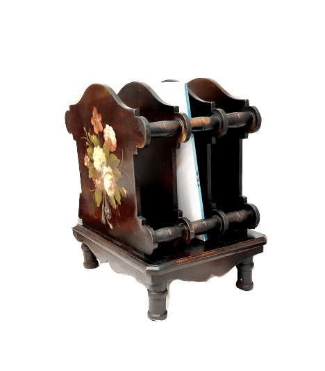 REVISTERO MADERA PINTADA - 1