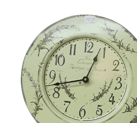 RELOJ PLATO VERDOSO - 1