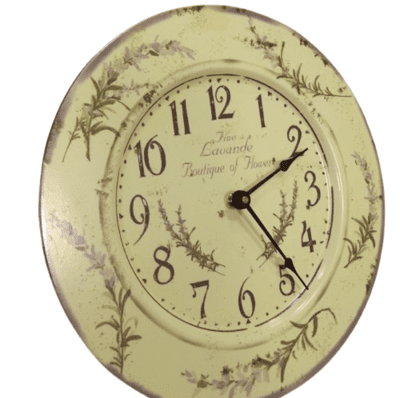 RELOJ PLATO VERDOSO - 4